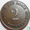 Empire allemand 2 pfennig 1904 (J) - Image 1