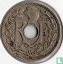 France 10 centimes 1921 (type 2 - petit trou) - Image 2