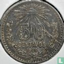 Mexico 50 centavos 1906 (type 2) - Image 1