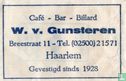 Café Bar Billard W. v. Gunsteren - Image 1