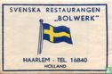 Svenska Restaurangen "Bolwerk" - Afbeelding 1