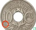 France 10 centimes 1923 (thunderbolt) - Image 3