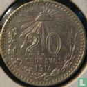 Mexico 20 centavos 1914 - Image 1
