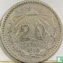 Mexico 20 centavos 1910 - Afbeelding 1