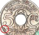 France 5 centimes 1923 (thunderbolt) - Image 3