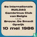 Affligem (Gambrinus club 10 mei 1986) - Image 1