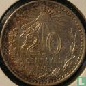 Mexico 20 centavos 1907 (type 1) - Afbeelding 1