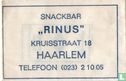 Snackbar "Rinus" - Bild 1