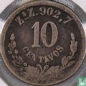 Mexico 10 centavos 1897 (Zs Z) - Afbeelding 2