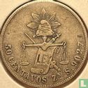 Mexico 50 centavos 1883 (Zs S) - Afbeelding 2