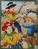 Kinderen spelen cowboy en indiaan; Familie Beer doet boodschappen - Image 1