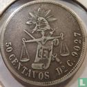 Mexico 50 centavos 1887 (Do C) - Afbeelding 2