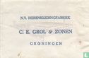N.V. Herenkledingfabriek C.E. Grol & Zonen - Image 1
