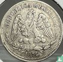 Mexique 25 centavos 1874 (Go S) - Image 1