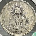 Mexiko 25 Centavo 1874 (Go S) - Bild 2