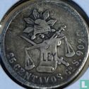 Mexico 25 centavos 1879 (Go S) - Image 2