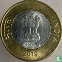 India 10 rupees 2019 (Noida - type 1) - Image 1