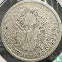 Mexique 25 centavos 1877 (Zs S) - Image 2