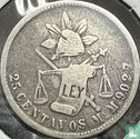 Mexiko 25 Centavo 1885 (Mo M) - Bild 2