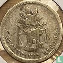 Mexique 25 centavos 1870 (Mo C) - Image 2