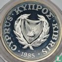 Chypre 50 cents 1985 (BE) "FAO - International Year of Forest" - Image 1