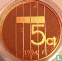 Nederland 5 cent 1994 (PROOF) - Afbeelding 1