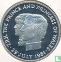 Mauritius 10 rupee 1981 (PROOF) "Royal Wedding of Prince Charles and Lady Diana" - Afbeelding 1