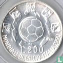 Italië 200 lire 1989 "1990 Football World Cup in Italy" - Afbeelding 1