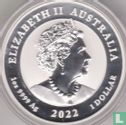 Australië 1 dollar 2022 (kleurloos) "Chinese myths and legends - Phoenix" - Afbeelding 1