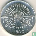 Italy 500 lire 1985 "200th anniversary Birth of Alessandro Manzoni" - Image 1