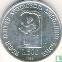 Italië 500 lire 1988 "900th anniversary University of Bologna" - Afbeelding 1