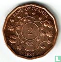 Uganda 2 shillings 1987 - Image 1