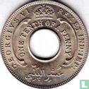 Afrique de l'Ouest britannique 1/10 penny 1947 (sans marque d'atelier) - Image 2