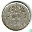 Zweden 25 öre 1941 (zilver) - Afbeelding 1