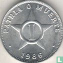 Kuba 1 Centavo 1986 - Bild 1