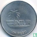 Kuba 1 convertible Peso 1981 (INTUR) - Bild 2