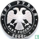 Russia 3 rubles 2000 (PROOF) "Nizhny Novgorod Kremlin" - Image 1