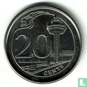 Singapour 20 cents 2018 - Image 2