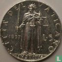 Vaticaan 5 lire 1957 (type 1) - Afbeelding 1