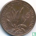 Vatican 5 centesimi 1936 - Image 2