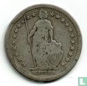 Suisse 2 francs 1874 - Image 2