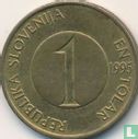 Slovenië 1 tolar 1995 (type 2) - Afbeelding 1