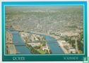 Rouen Seine Maritime Normandie France Aerial View Postcard - Afbeelding 1