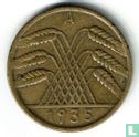 Duitse Rijk 10 reichspfennig 1935 (A) - Afbeelding 1