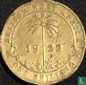 British West Africa 1 shilling 1922 - Image 1