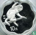 China 10 yuan 2016 (PROOF - type 3) "Year of the Monkey" - Afbeelding 2