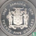 Jamaïque 25 dollars 1979 (BE) "10th anniversary Investure of Prince Charles" - Image 1
