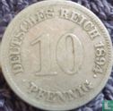 Duitse Rijk 10 pfennig 1894 (E) - Afbeelding 1