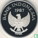 Indonesien 10000 Rupiah 1987 (PP) "25th anniversary World Wildlife Fund" - Bild 1