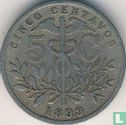 Bolivien 5 Centavo 1899 - Bild 1